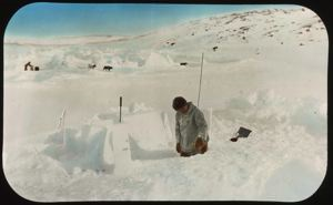Image of Kavavou Building a Snow House